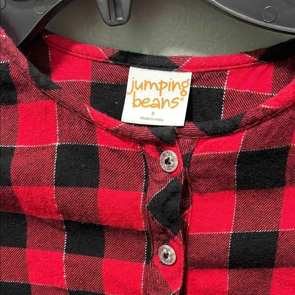 Plaid Long Sleeve Dress